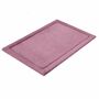 Rutschfeste Microfaser Badematte mit Memory Foam Orchidee 0