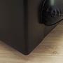 2-Sitzer Sofa Leder Dunkelbraun 1970er Jahre 6