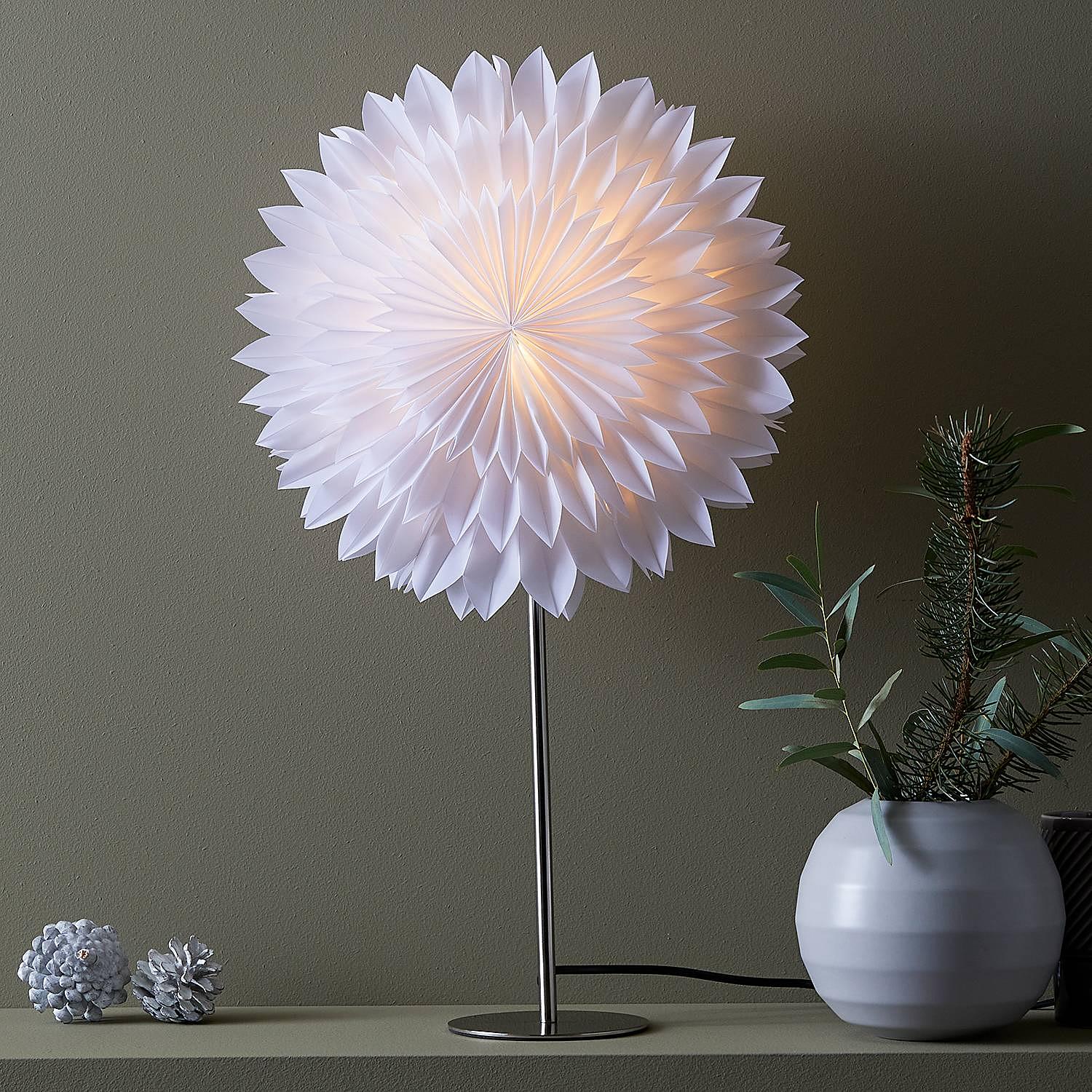 Solina Typ A Standstern Papier Weiß 0