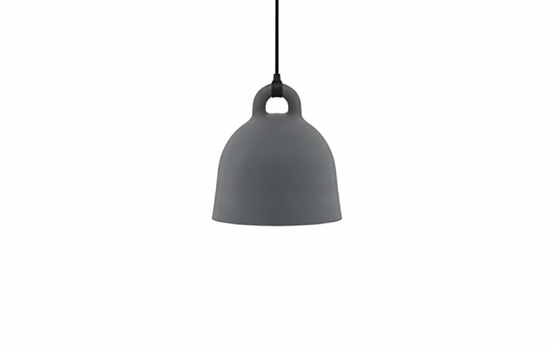 Bell Pendelleuchte 1-flammig Metall Grau 0