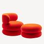 Easy Sessel Drehbar Rot 1