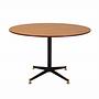 Dining table Teak wood 1970s 120cm 0