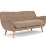 Herman Sofa 3-Sitzer Aulla Caramel 2