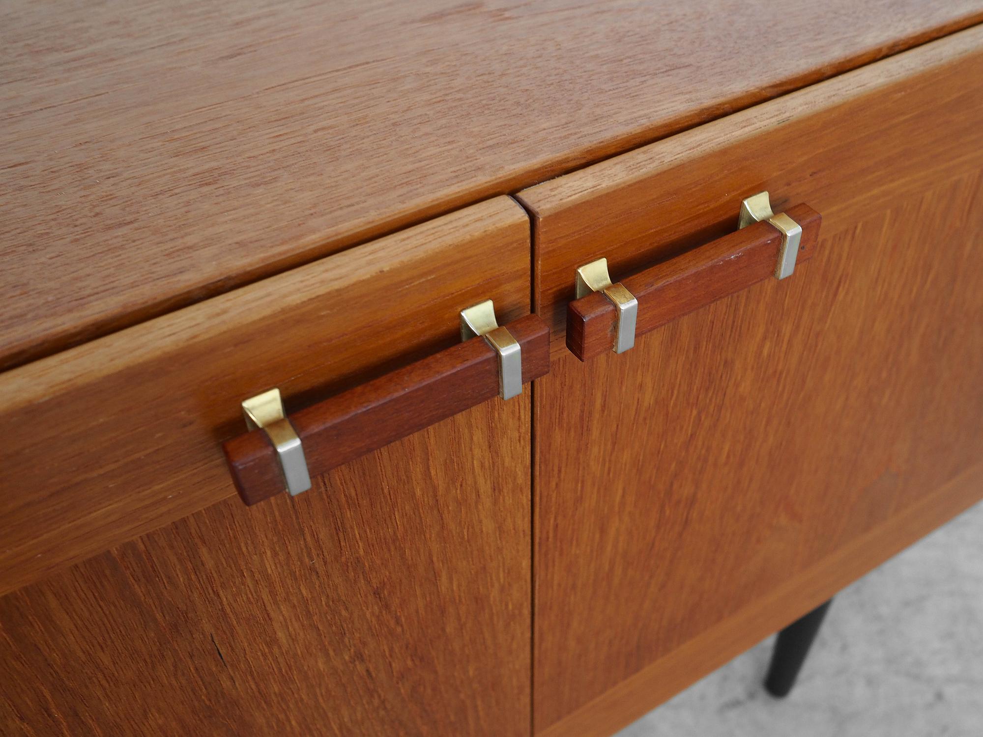 Teak-Schrank Braun1970er Jahre 9