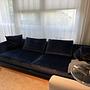 Ray Sofa Samt Blau 3