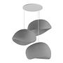 3-Flammig Wabi Sabi Sandhollows Pendelleuchte Beton Grau 6