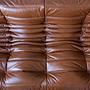 Togo Sofa 3-Sitzer Hochglanzleder Whiskybraun 7