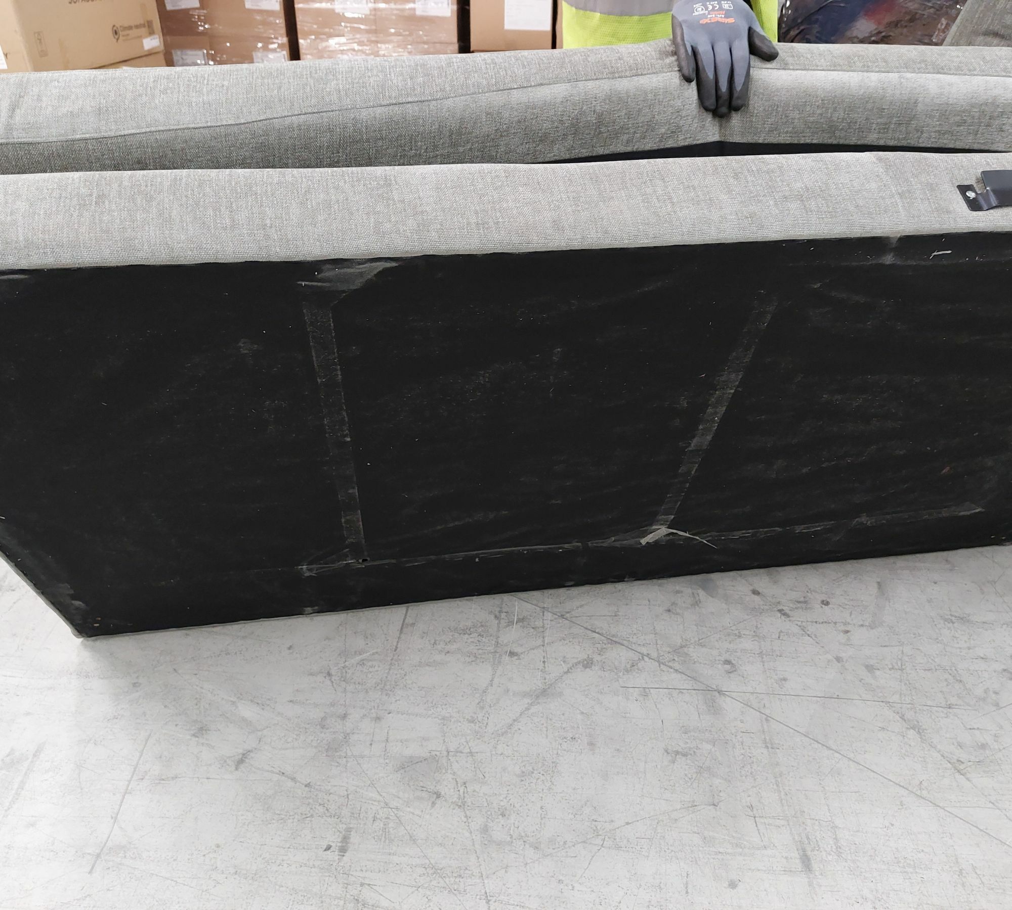 Noa Ecksofa Récamiere Links Planet Grey Green 8