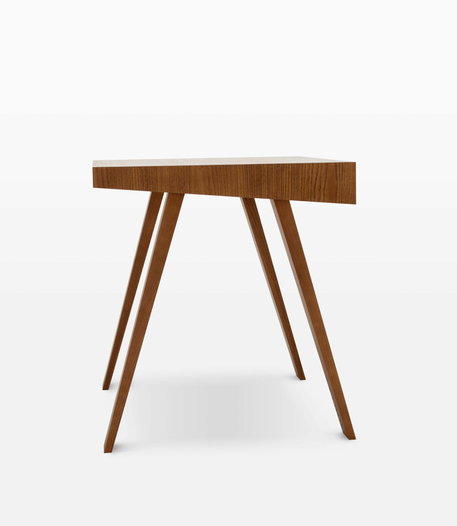 Schreibtisch 4.9 Eschenholz lackiert Braun 3