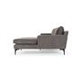 Astha Ecksofa Récamiere Rechts Danny Steel Grey 3
