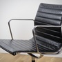 Alu Chair EA 107 Leather Black 3