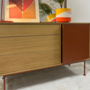 Aparador Yoko Kommode Holz Rot 3