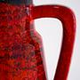 Ceramic Vase Red 1960s 8