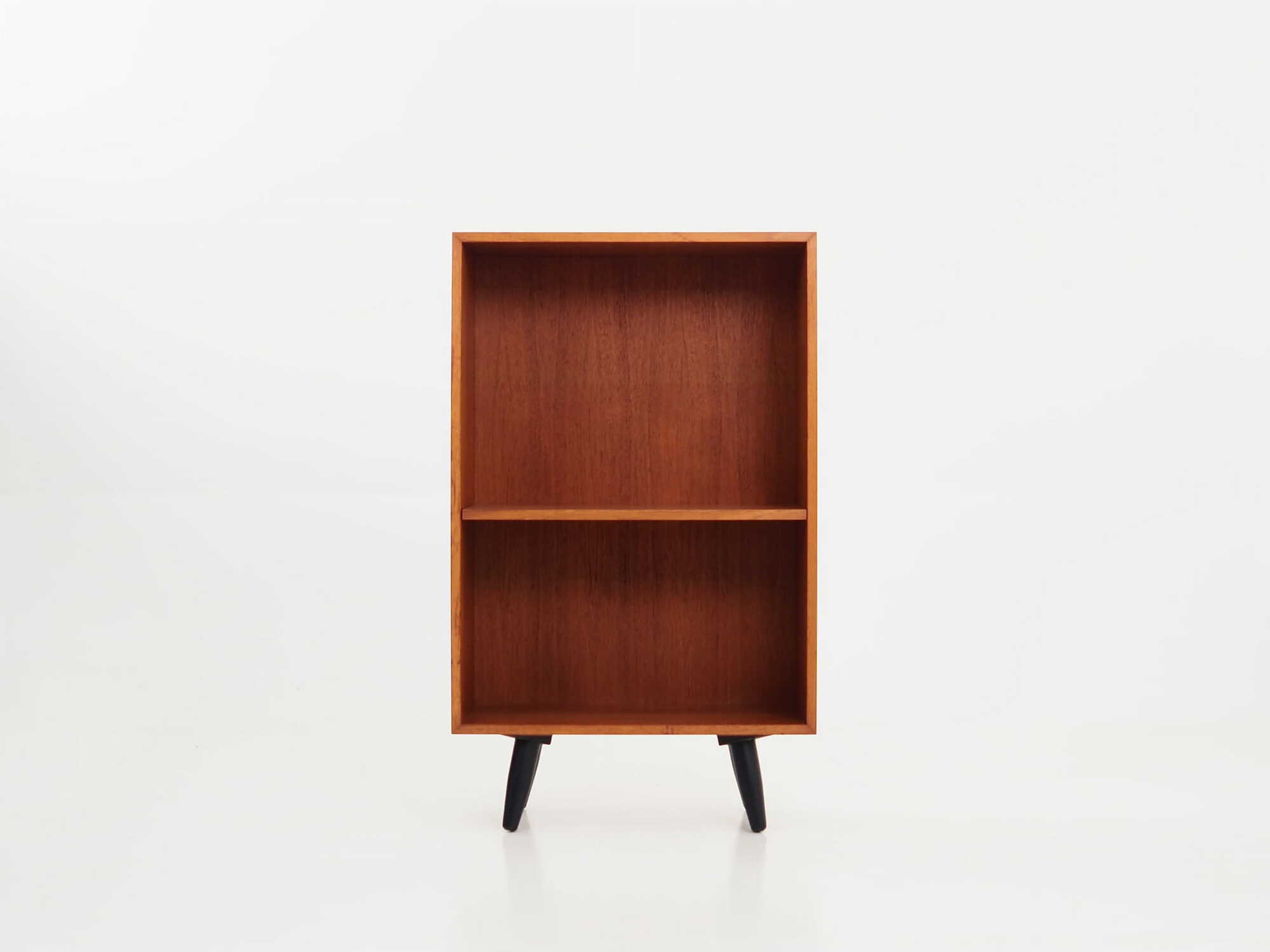 Bookshelf Teak Brown 1970s 1