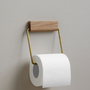 Toilet Roll Holder Toilettenpapierhalter Gold 1