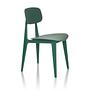 ARTIFO HOL Stackable chair Plastic Green 3