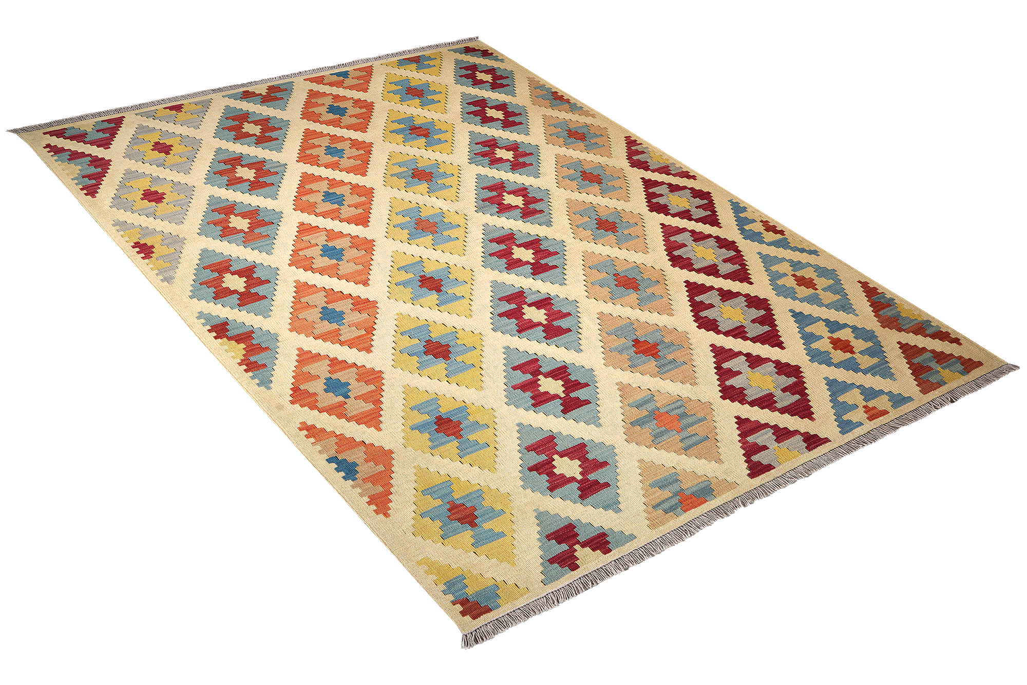 Kelim Gashgai Wool Multicolored 2