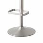 Barhocker Stahl Verchromt Taupe 2