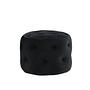 Benjamin Pouf Velvet Black 4