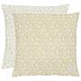 Decorative pillow 3970 Synthetic fiber Sand 45 x 45 0