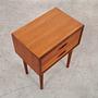 Teak nightstand, Danish design, 1970s, 4
