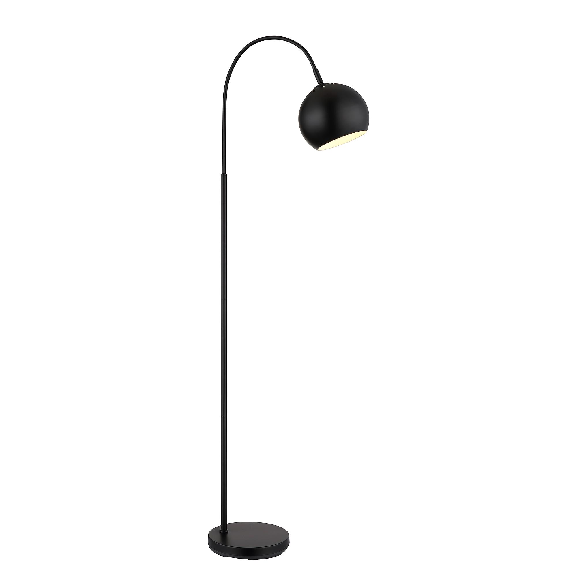 Floor lamp Benno 1-light iron black 3