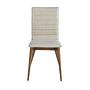 Dining chair wood grey 5
