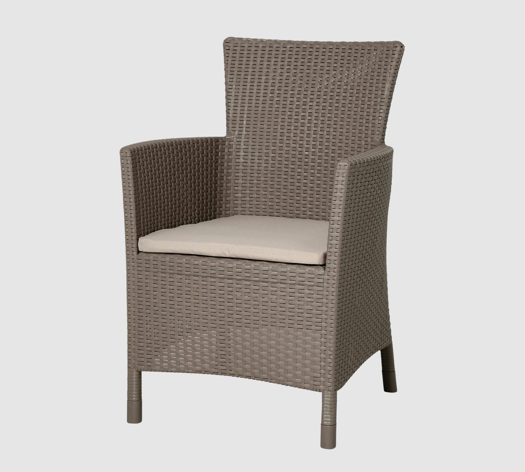 Outdoor-Armlehnstuhl Polyrattan 0