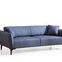 Belissimo 3-Sitzer Sofa Blau 0