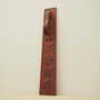 Vintage Wandschmuck Holz Braun 1970er Jahre 8