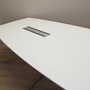 Conference table Plastic Metal White 5