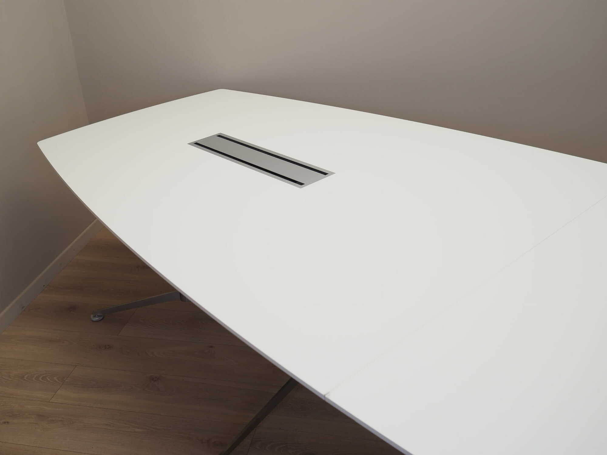 Conference table Plastic Metal White 5