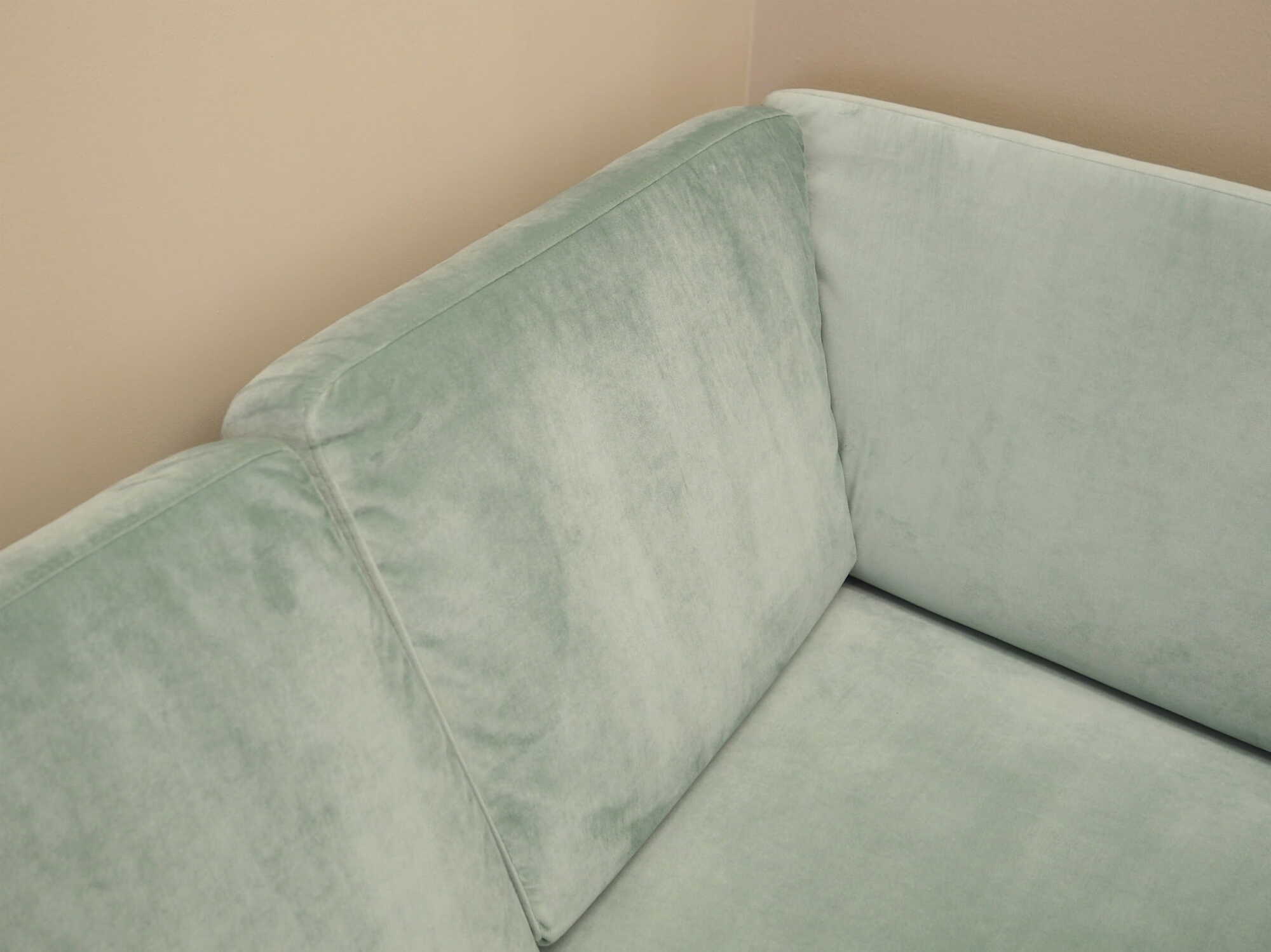 Ecksofa Textil Blau 1990er Jahre 7