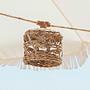 Alba Solar String Lights Rattan Brown22 x 14 x 800 cm 0