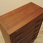 Teak chest of drawers 1970s 5