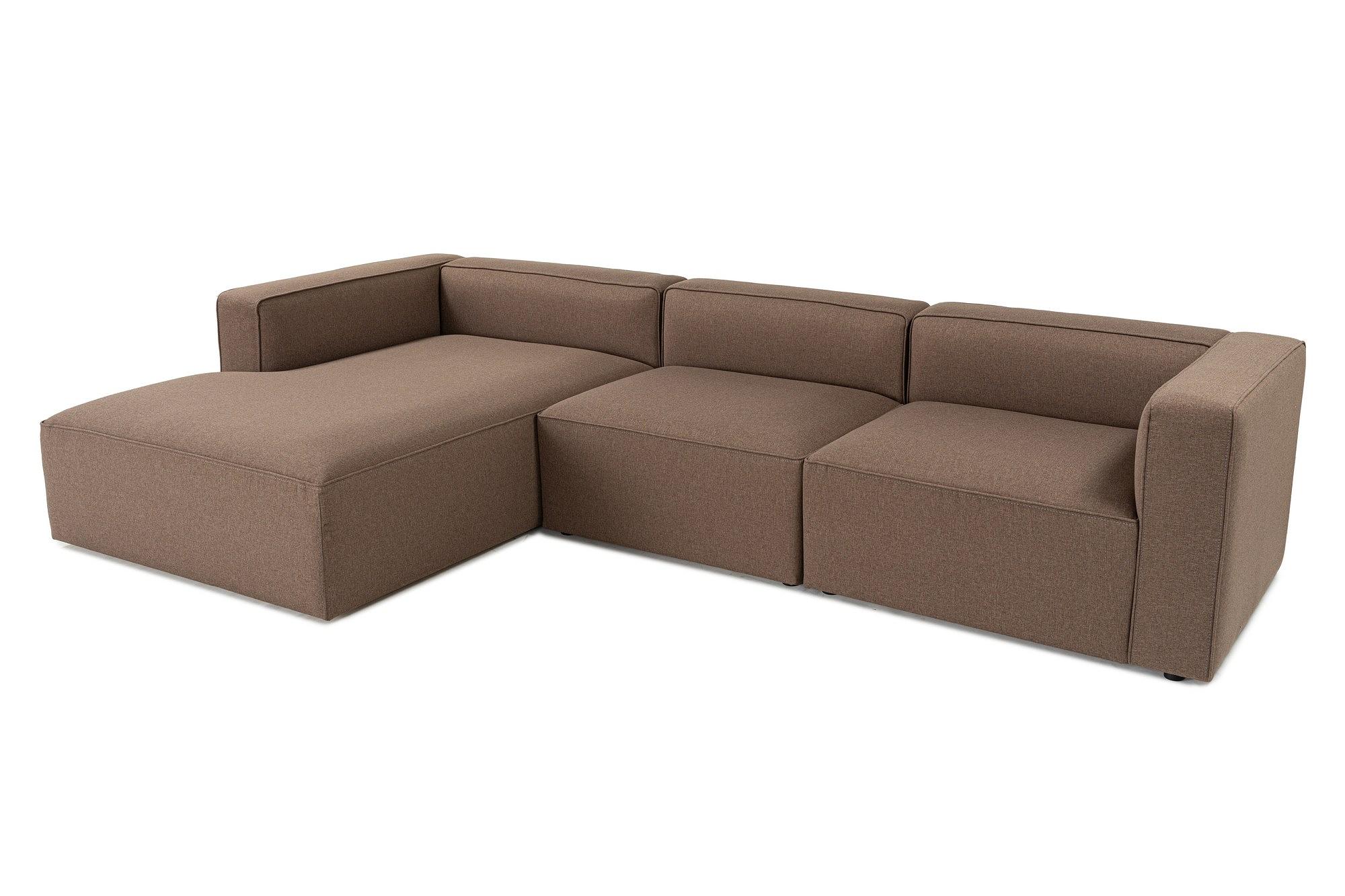 Mora Sofa Left Brown 4