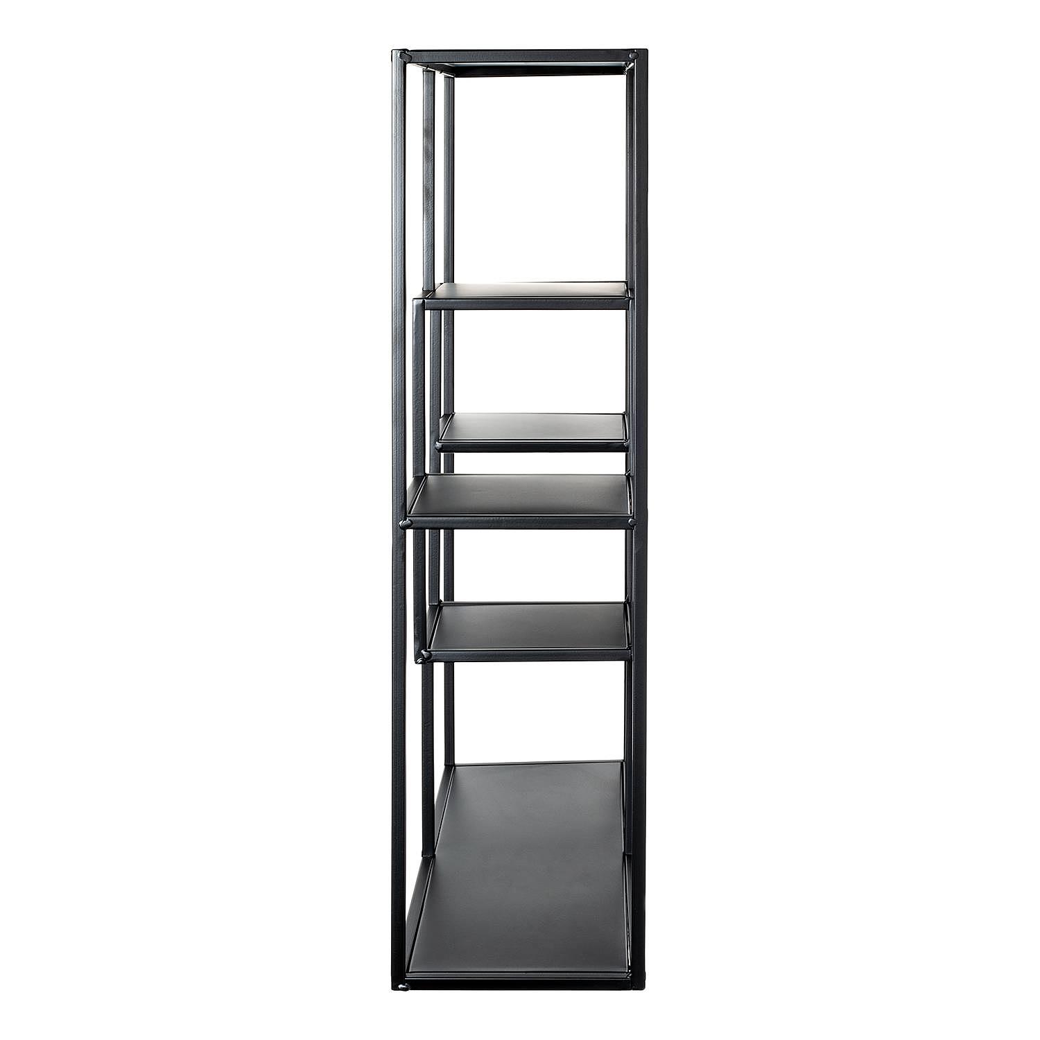 Wandregal Kalba Metall Schwarz 4