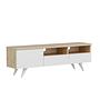 Brussels Lowboard Wood Veneer White 4