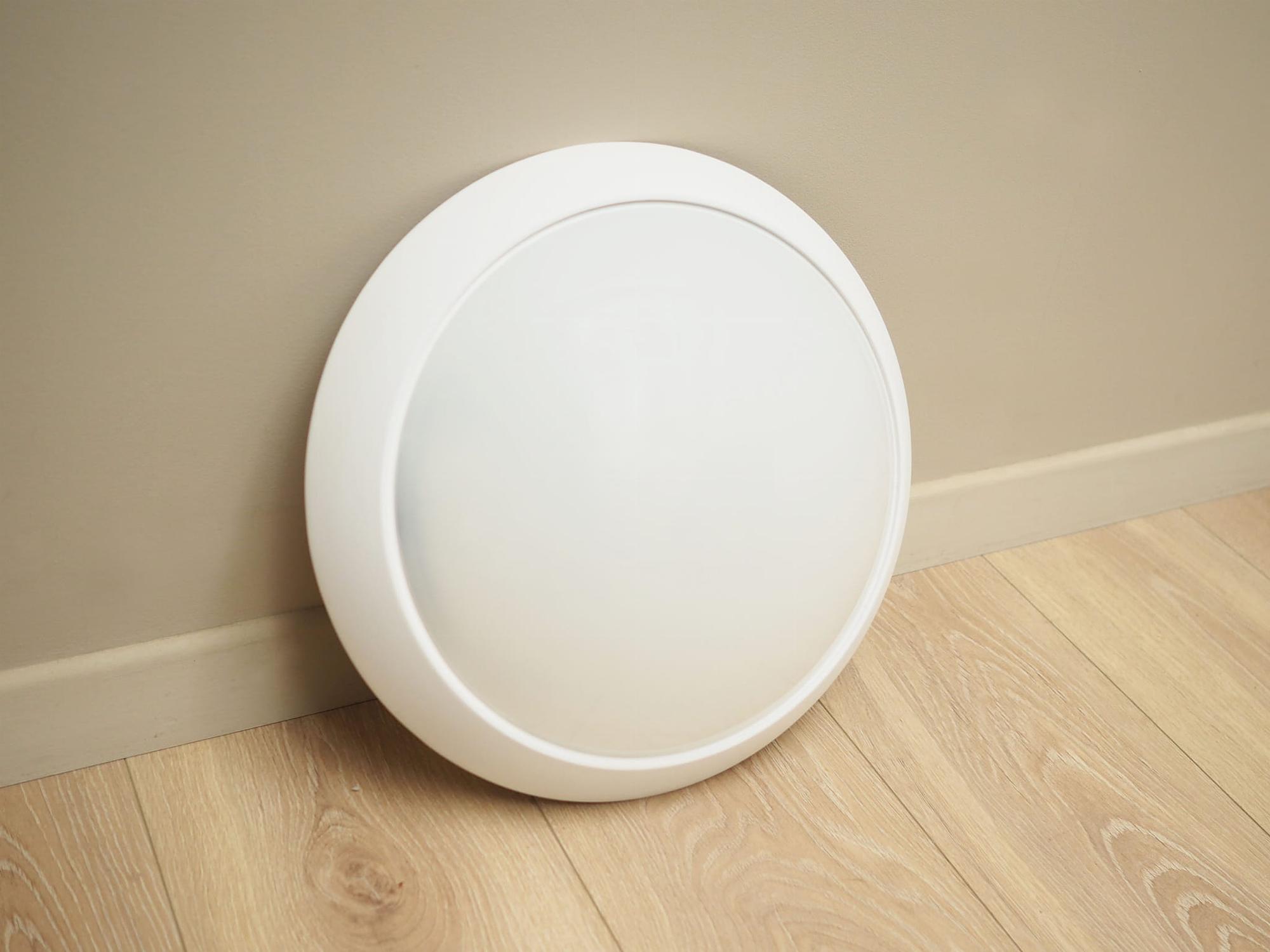 Wall lamp metal white 1990s 2