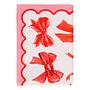 Kitchen Tales Tea towel Bow Cotton Bright red 2