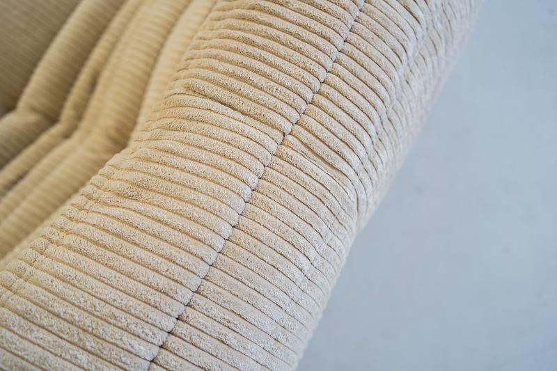 Togo Poltrona Velluto a coste Beige 7