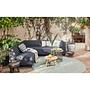 Hollandia Garten Ecksofa Dunkelgrau 1