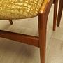 6x Dining chair teak 1970s 12