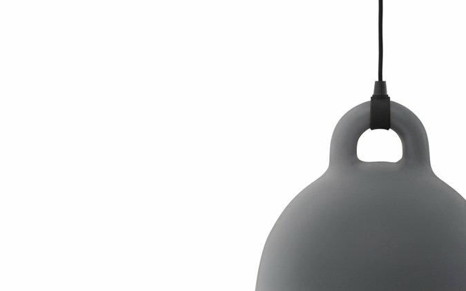 Bell Pendelleuchte 1-flammig Metall Grau 2