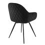 Armchair Vander Webbing Metal Black 3