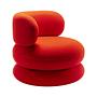 Easy Chair Loungesessel Verner Panton Drehbar Rot 2