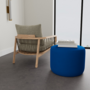 Pouf No. 9 Mark Cobalt Blue 2