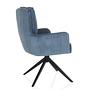 TARUGO Drehstuhl Stoff Blau 7
