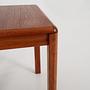 3x Vintage Side Table Teak Brown 1970s 11