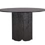 Tekla Esstisch Schwarz Ø 120cm 6
